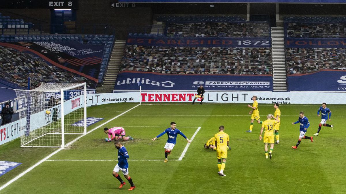 Rangers - Hibernian 1-0 » Ianis Hagi a marcat unicul gol al partidei!