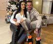 Andrei Cordea s-a pozat alături de iubita sa în celebra fotografie de Crăciun