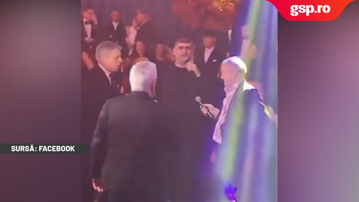 Gigi Becali s-a dezlănțuit și a făcut show total la cununia lui Ianis Hagi » A luat microfonul și a cântat în mijlocul invitaților