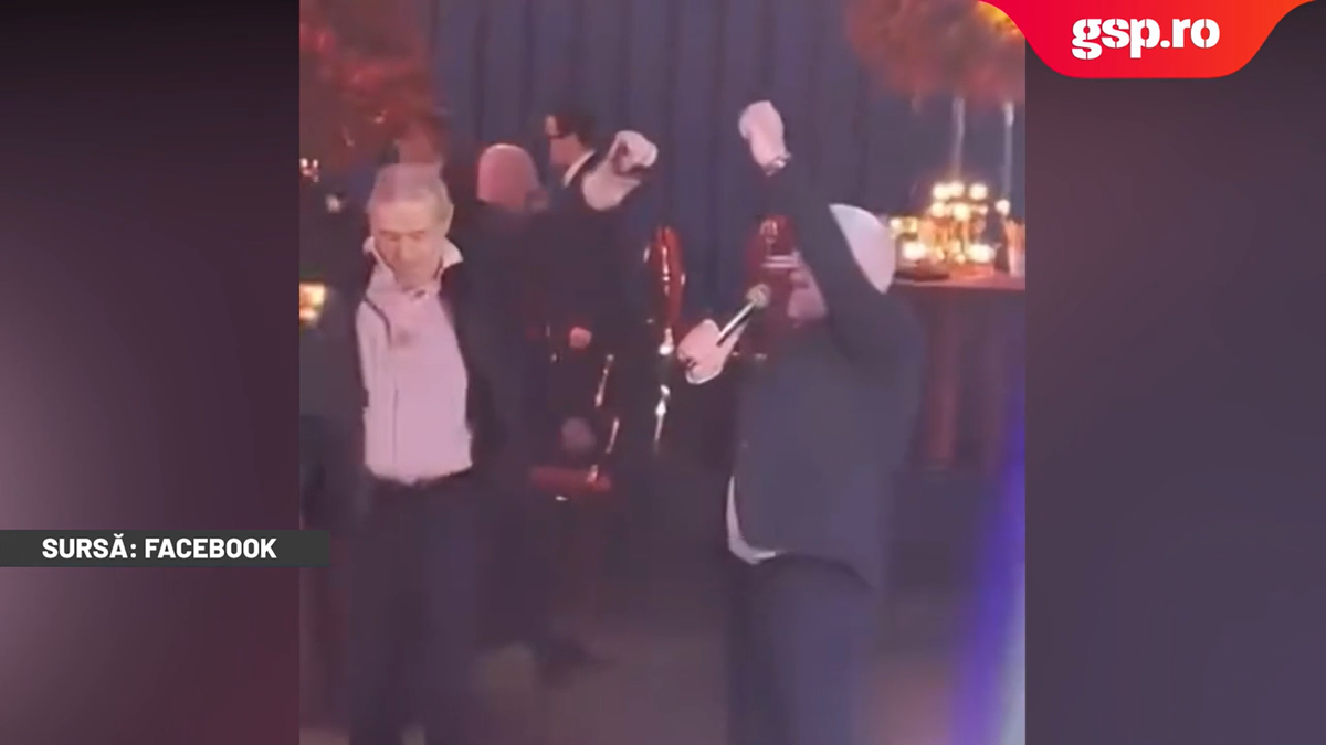 Gigi Becali s-a dezlănțuit și a făcut show total la cununia lui Ianis Hagi » A luat microfonul și a cântat în mijlocul invitaților