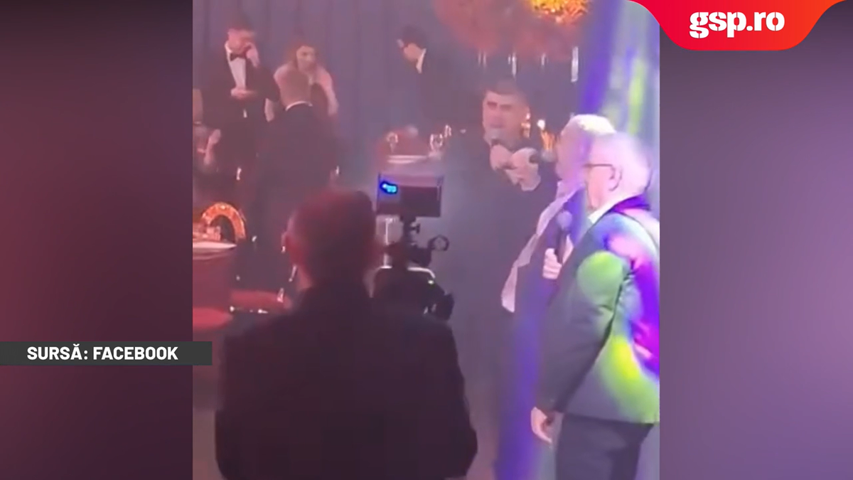 Gigi Becali s-a dezlănțuit și a făcut show total la cununia lui Ianis Hagi » A luat microfonul și a cântat în mijlocul invitaților