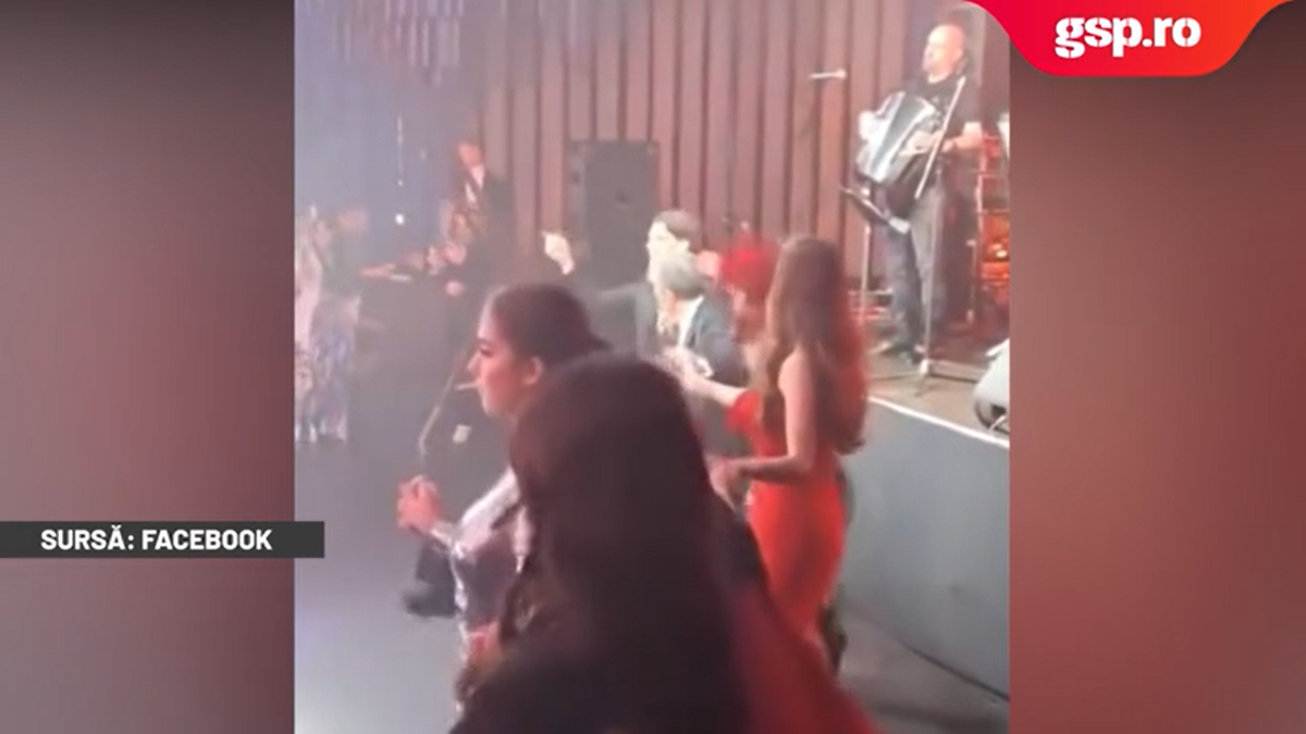 Gigi Becali s-a dezlănțuit și a făcut show total la cununia lui Ianis Hagi » A luat microfonul și a cântat în mijlocul invitaților