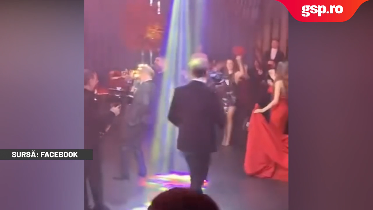 Gigi Becali, show la cununia lui Ianis Hagi