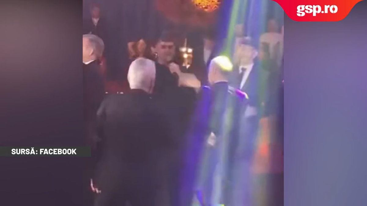 Gigi Becali, show la cununia lui Ianis Hagi