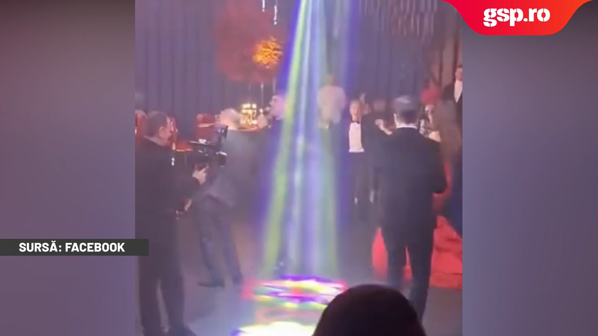 Gigi Becali, show la cununia lui Ianis Hagi