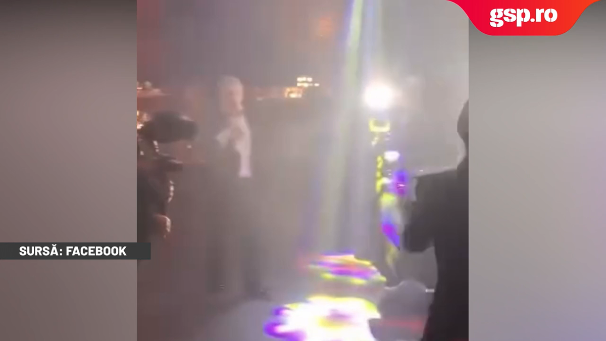 Gigi Becali, show la cununia lui Ianis Hagi