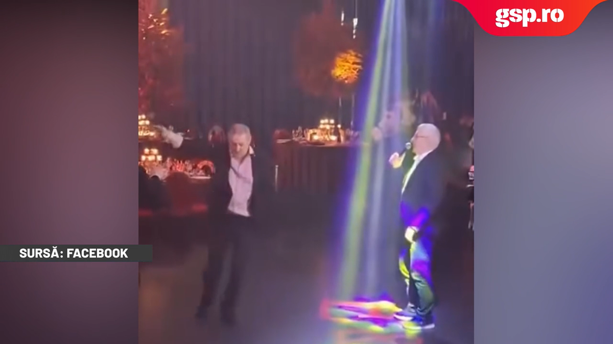 Gigi Becali, show la cununia lui Ianis Hagi