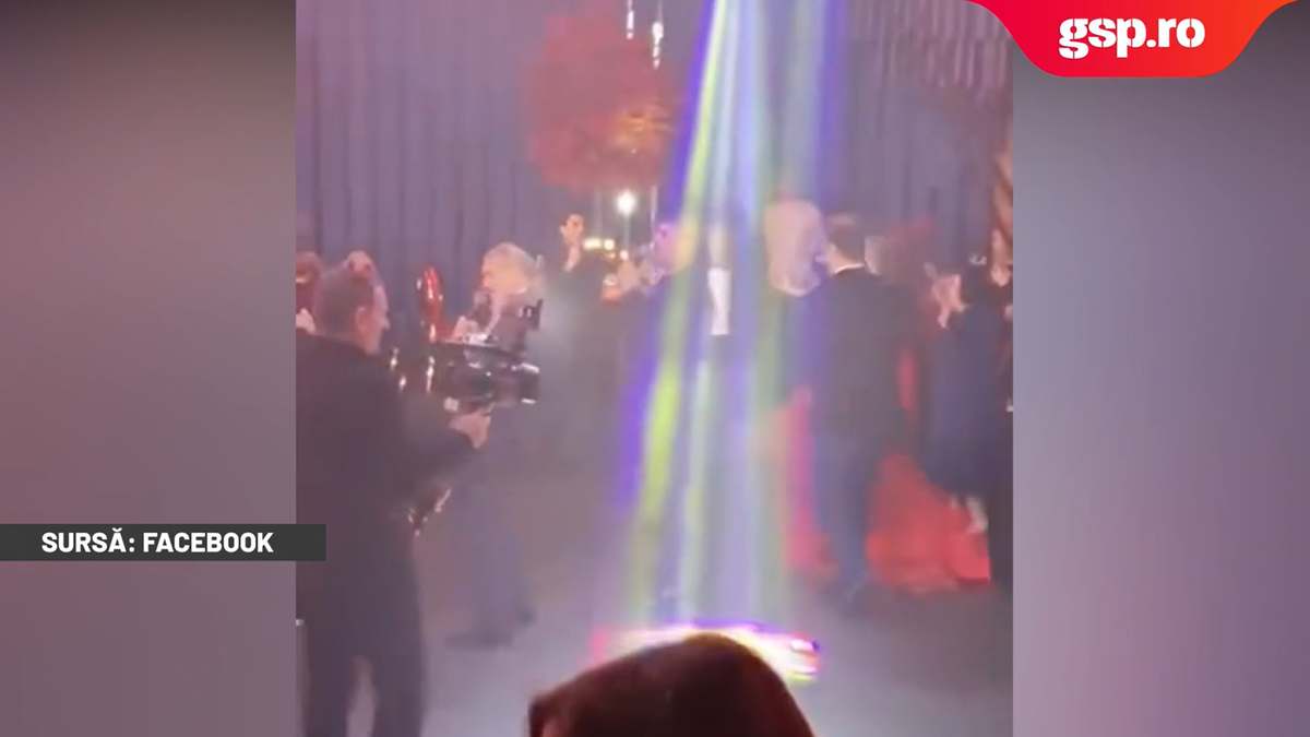 Gigi Becali s-a dezlănțuit și a făcut show total la cununia lui Ianis Hagi » A luat microfonul și a cântat în mijlocul invitaților