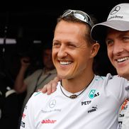 Michael și Ralf Schumacher în 2012, cu un an înainte de accident FOTO Imago Images