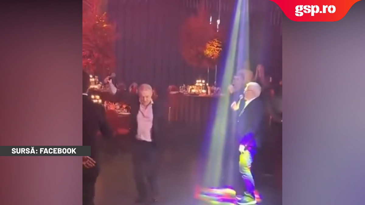 Gigi Becali s-a dezlănțuit și a făcut show total la cununia lui Ianis Hagi » A luat microfonul și a cântat în mijlocul invitaților