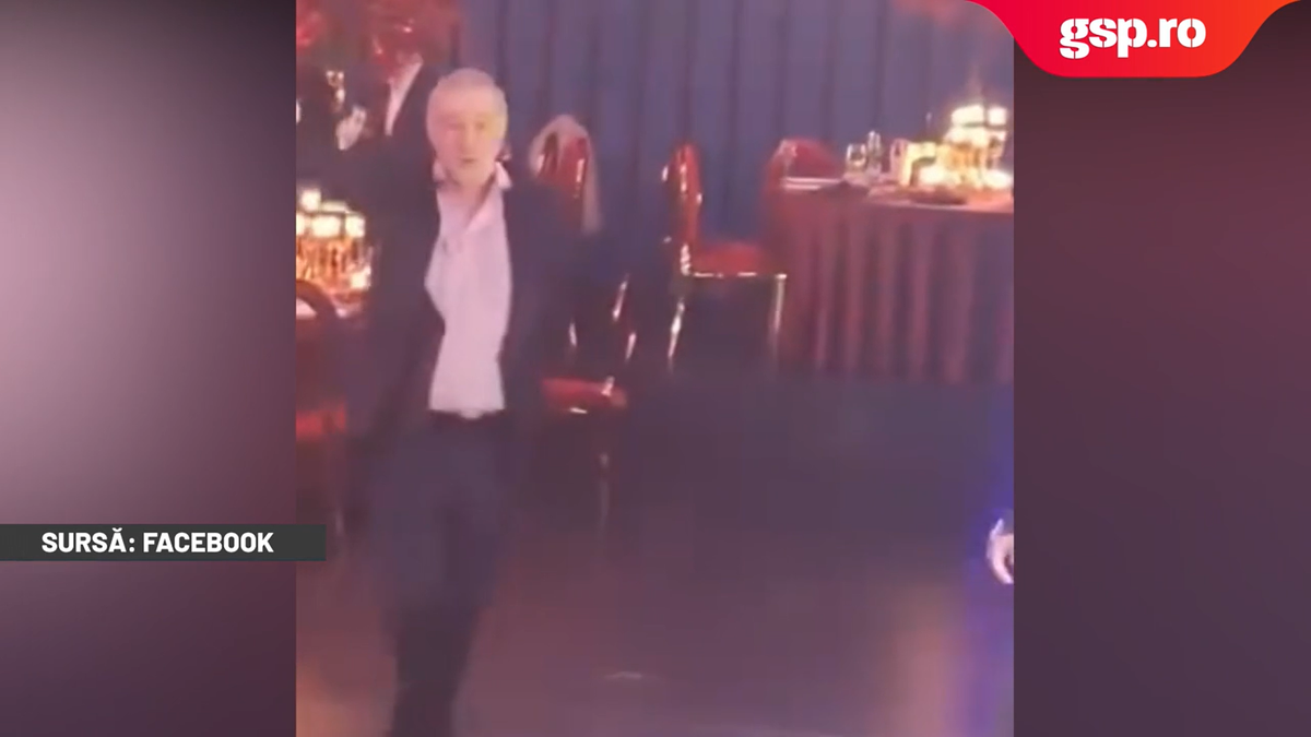 Gigi Becali s-a dezlănțuit și a făcut show total la cununia lui Ianis Hagi » A luat microfonul și a cântat în mijlocul invitaților