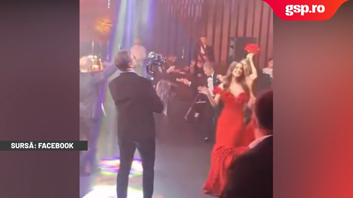 Gigi Becali, show la cununia lui Ianis Hagi