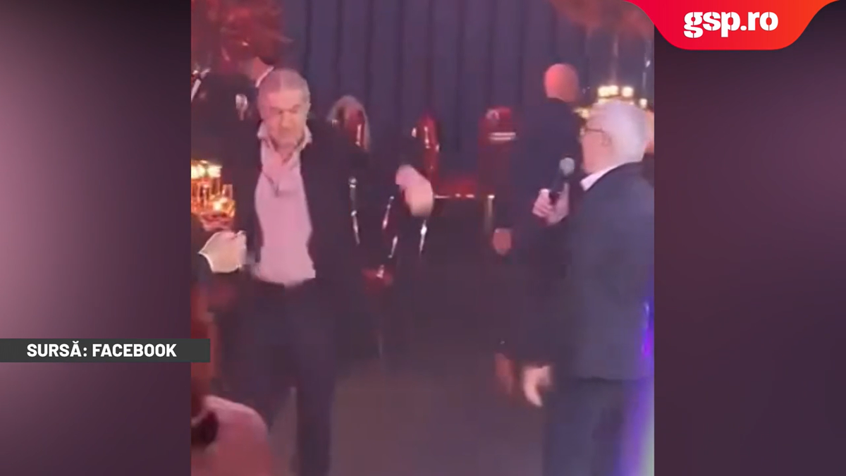 Gigi Becali s-a dezlănțuit și a făcut show total la cununia lui Ianis Hagi » A luat microfonul și a cântat în mijlocul invitaților