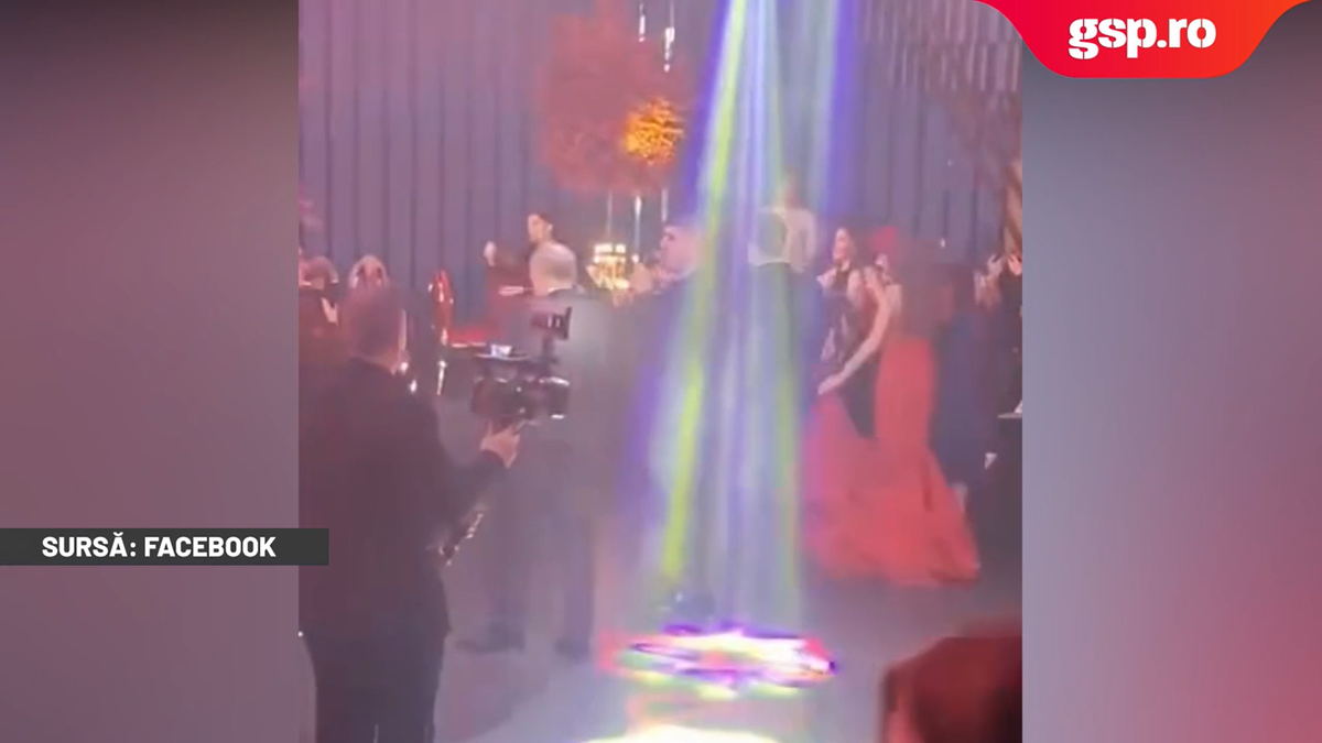 Gigi Becali s-a dezlănțuit și a făcut show total la cununia lui Ianis Hagi » A luat microfonul și a cântat în mijlocul invitaților