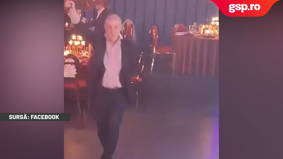 Gigi Becali s-a dezlănțuit și a făcut show total la cununia lui Ianis Hagi » A luat microfonul și a cântat în mijlocul invitaților