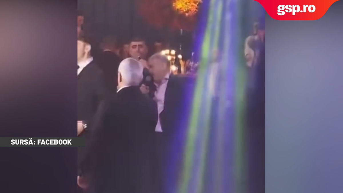 Gigi Becali s-a dezlănțuit și a făcut show total la cununia lui Ianis Hagi » A luat microfonul și a cântat în mijlocul invitaților