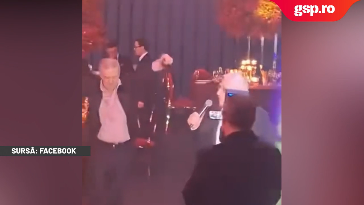 Gigi Becali s-a dezlănțuit și a făcut show total la cununia lui Ianis Hagi » A luat microfonul și a cântat în mijlocul invitaților