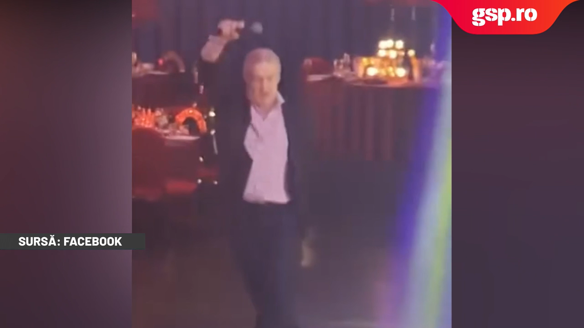 Gigi Becali s-a dezlănțuit și a făcut show total la cununia lui Ianis Hagi » A luat microfonul și a cântat în mijlocul invitaților