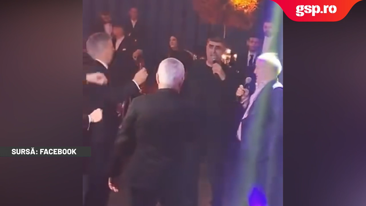 Gigi Becali s-a dezlănțuit și a făcut show total la cununia lui Ianis Hagi » A luat microfonul și a cântat în mijlocul invitaților