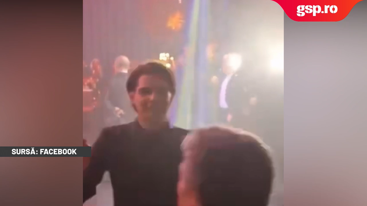 Gigi Becali, show la cununia lui Ianis Hagi