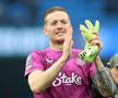 Ce avea scris Jordan Pickford pe sticla de apă în partida cu Manchester City