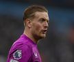 Ce avea scris Jordan Pickford pe sticla de apă în partida cu Manchester City