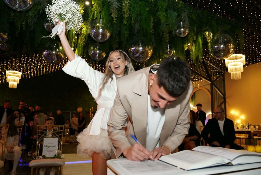 Florin Borța și Erica / Sursă foto: Facebook