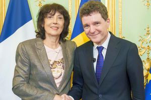 Printre campioni » După întâlnirea cu Radu Drăgușin, președintele Nicușor Dan a fost față în față cu marea legendă a României