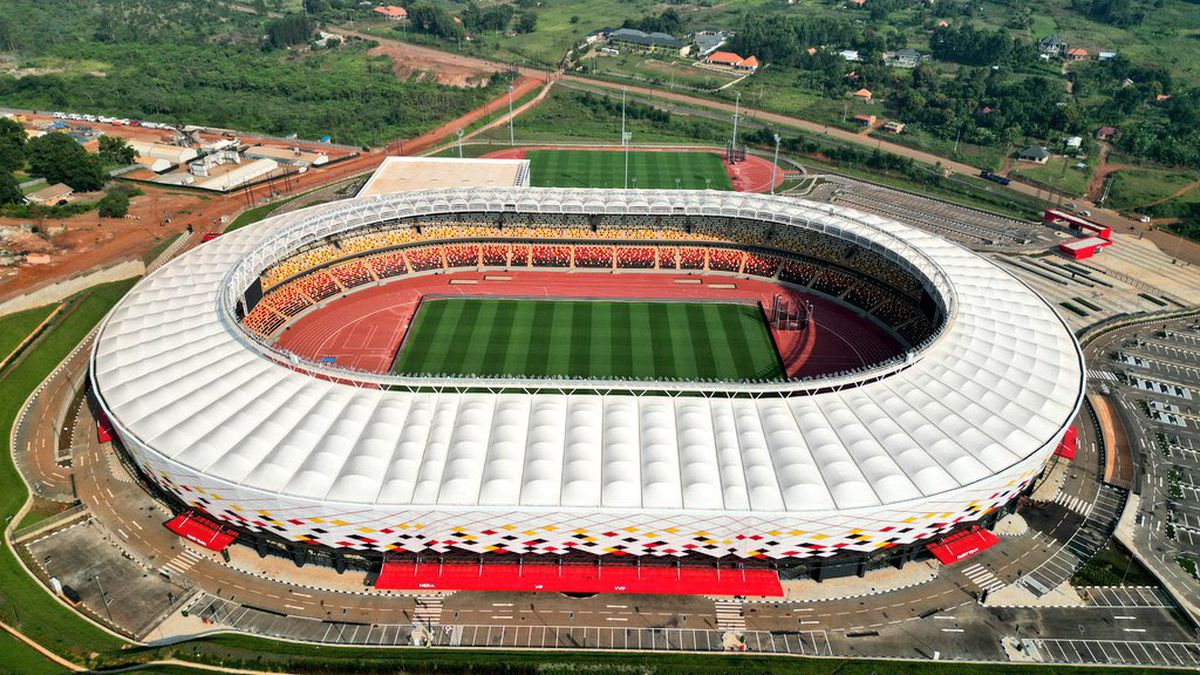 Stadionul Hoima City din Uganda. Foto: X.com