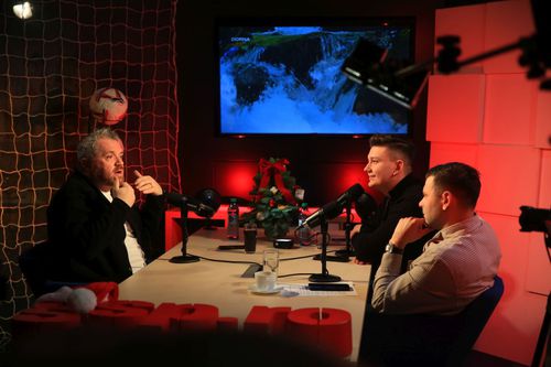 Cătălin Oprișan, la podcastul GSP „2 la 1”, foto: Ionuț Iordache (GSP.ro)