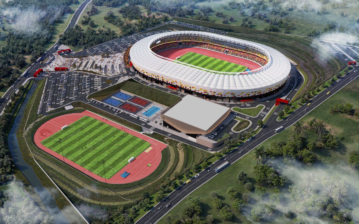 Cum arată un stadion de 130 milioane de dolari abia inaugurat în Uganda