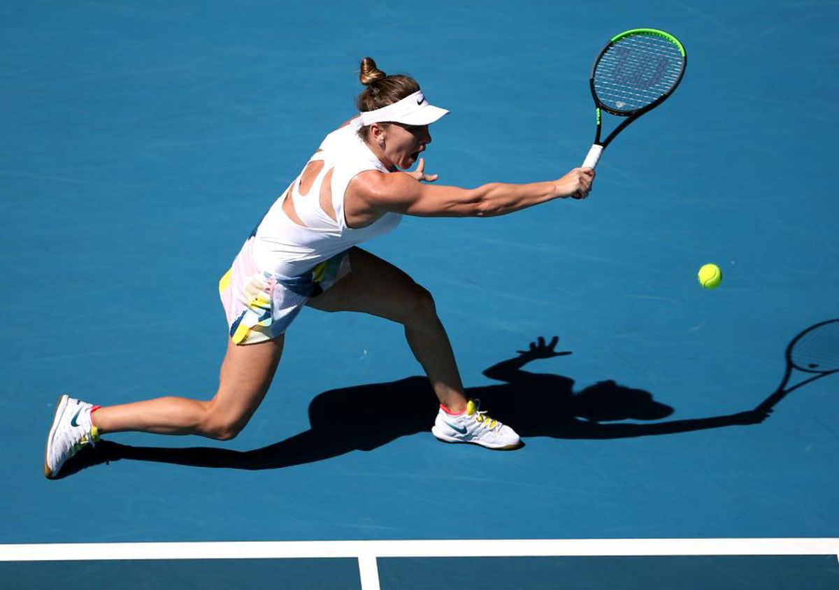 SIMONA HALEP LA AUSTRALIAN OPEN // VIDEO Simona Halep, în marș spre un nou titlu de Grand Slam! E singura de la Australian Open care a reușit asta