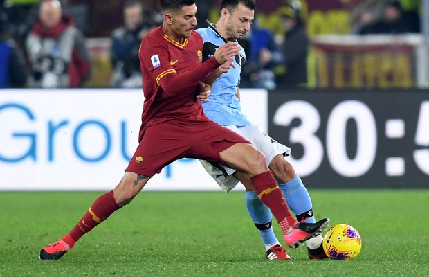 AS Roma - Lazio 1-1 // VIDEO Ștefan Radu providenţial » Al doilea cel mai bun lazial, nota 7 pentru derby