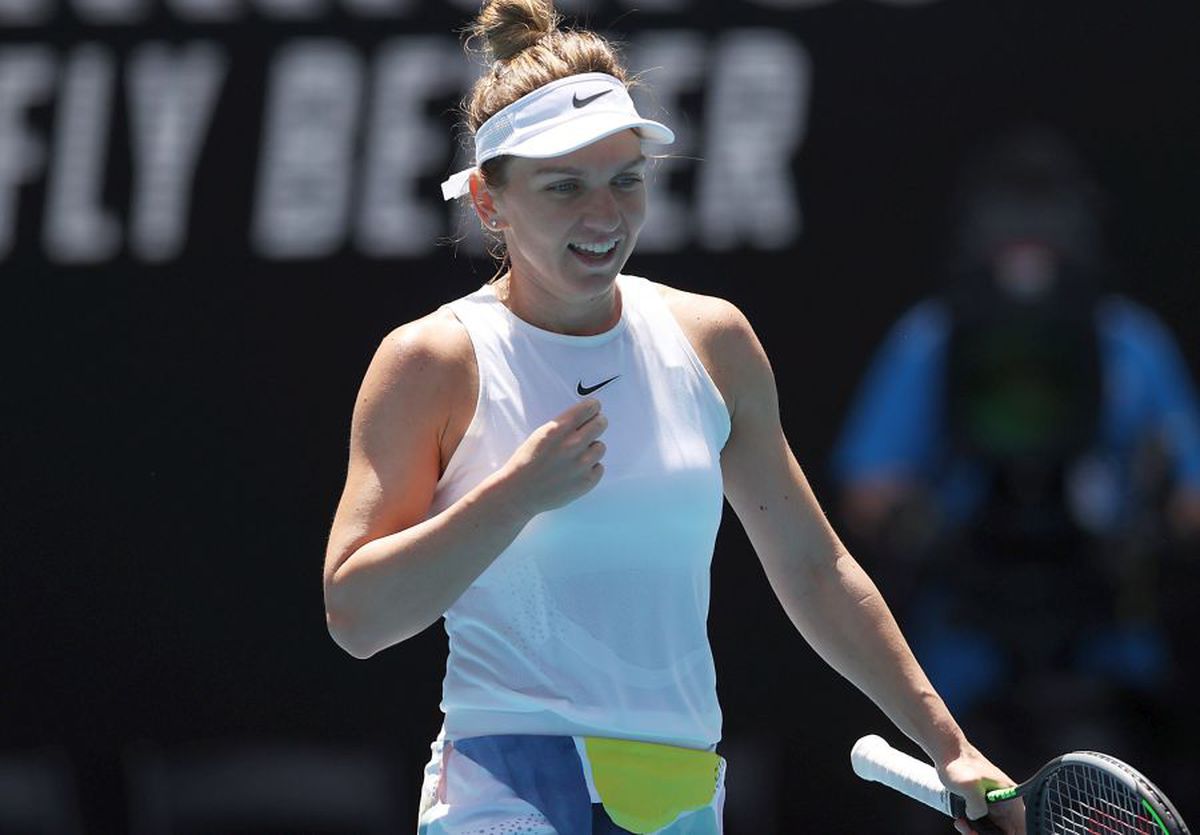 SIMONA HALEP LA AUSTRALIAN OPEN // VIDEO Simona Halep, în marș spre un nou titlu de Grand Slam! E singura de la Australian Open care a reușit asta