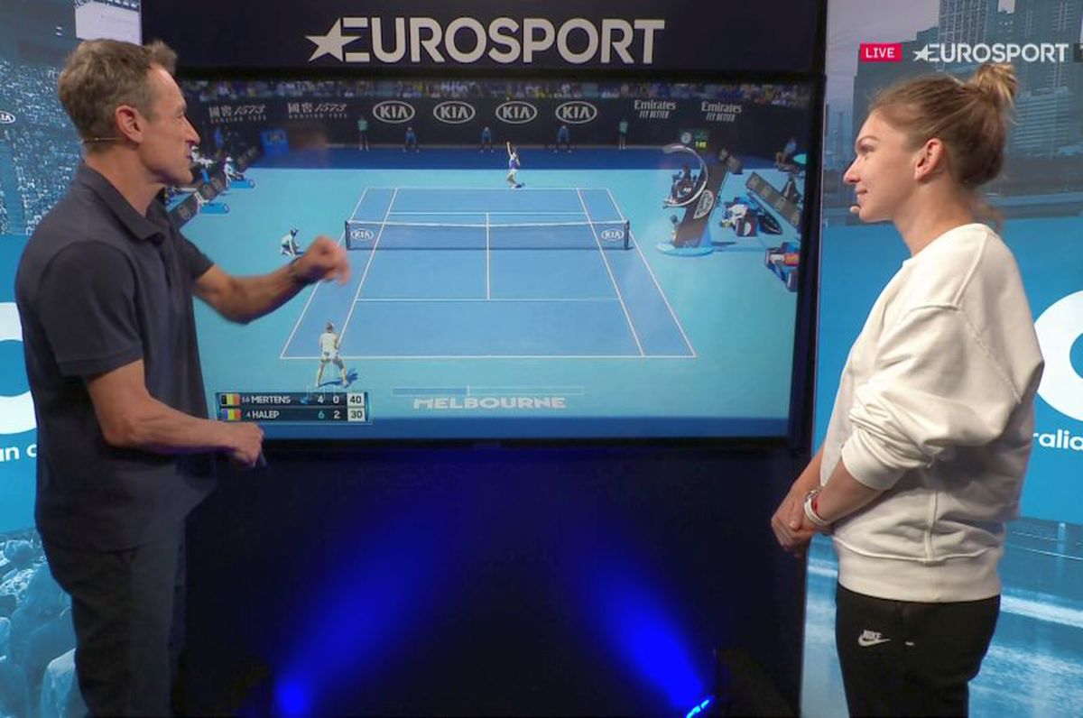 Simona Halep - Mats Wilander