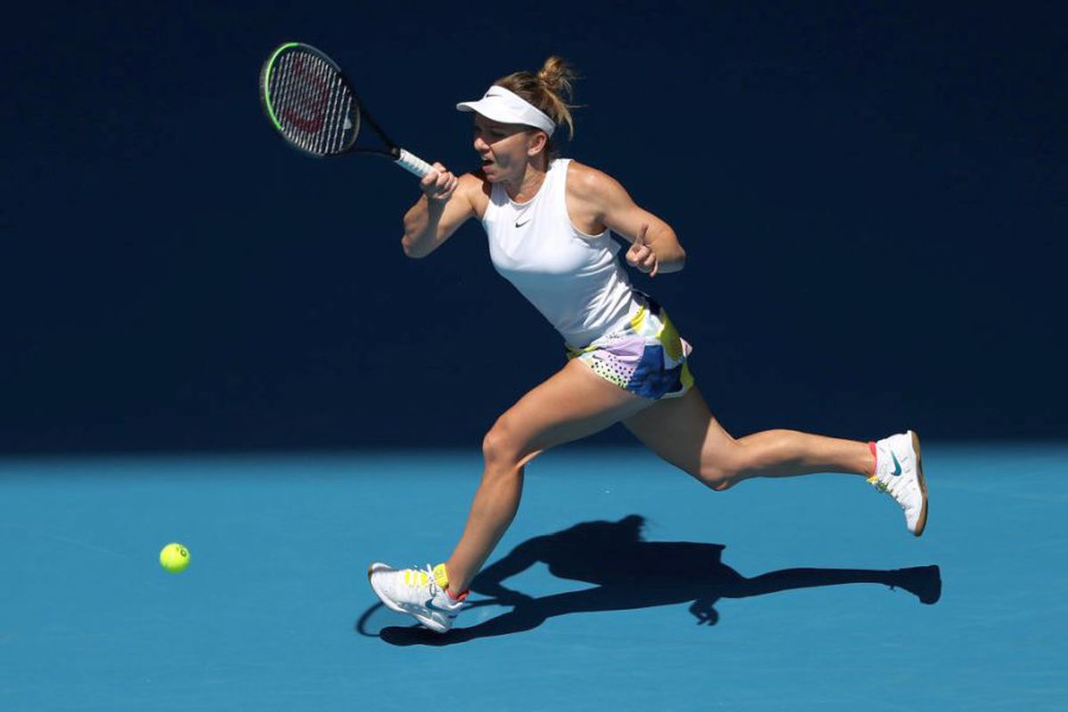 SIMONA HALEP - ELISE MERTENS 6-4, 6-4 // VIDEO Halep a reușit lovitura zilei la Australian Open! Locul 2 e ocupat de un schimb epuizant din același meci