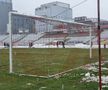 UPDATE / VIDEO. Suporterii și reprezentanții clubului Dinamo au curățat terenul de zăpadă » Cum arată gazonul