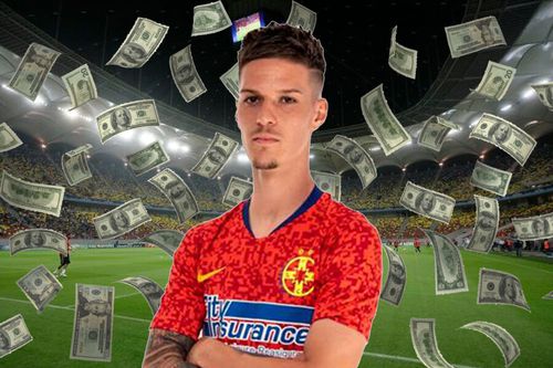 Cel mai bun fotbalist român al anului 2020 ar urma să încaseze 900.000 de euro/sezon, dublu decât Valentin Mihăilă.