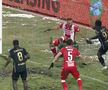 FOTO. Greșeală mare de arbitraj în Dinamo - Gaz Metan! Ion Crăciunescu: „Golul trebuia anulat!”