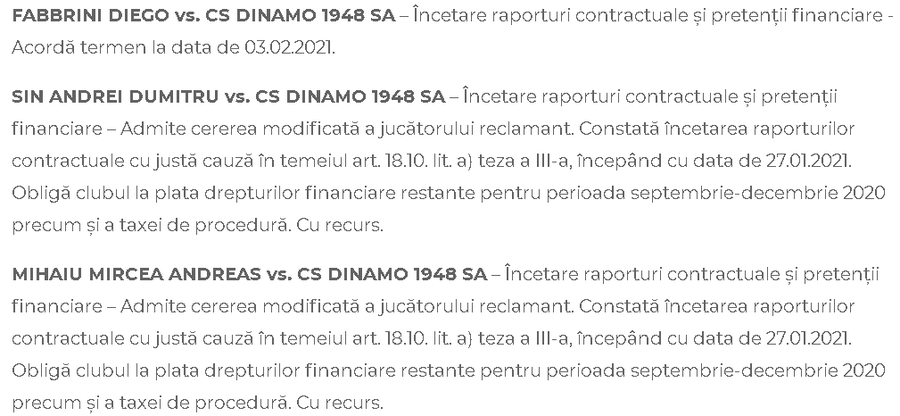 UPDATE EXCLUSIV Diego Fabbrini a dat cărțile pe față în privința rezilierii contractului cu Dinamo » Alți doi jucători au devenit liberi!