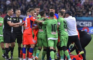 Derby de România între preferatele arbitrilor » FCSB, cea mai ajutată din Liga 1! Cum arată clasamentul