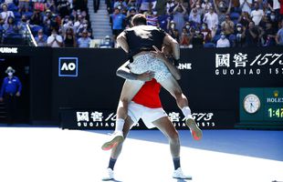 Kyrgios și Kokkinakis sunt în finala Australian Open la dublu! Bucurie de nestăvilit pe teren