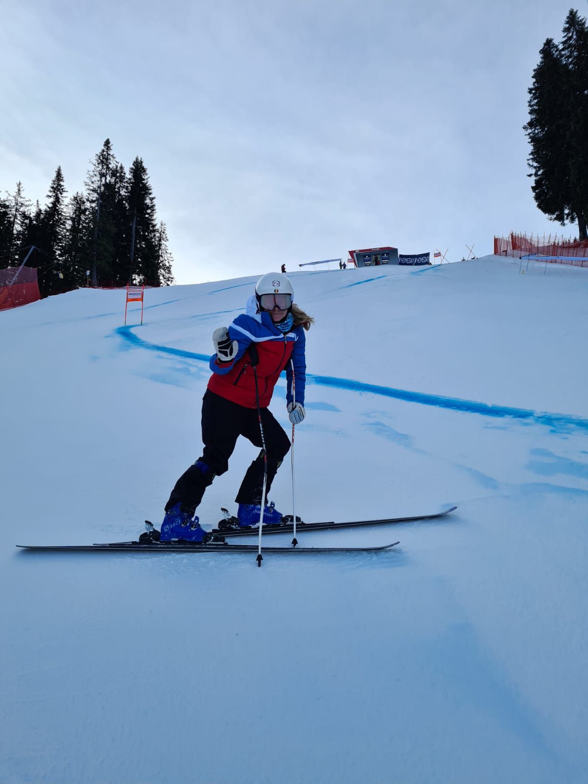 Ania Caill, imagini de la antrenamentul de azi