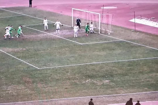 Așa a arătat gazonul la meciul Dinamo – Popești Leordeni
