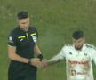 „Accidentat” de arbitru » „Centralul” l-a însângerat pe jucătorul din Superligă