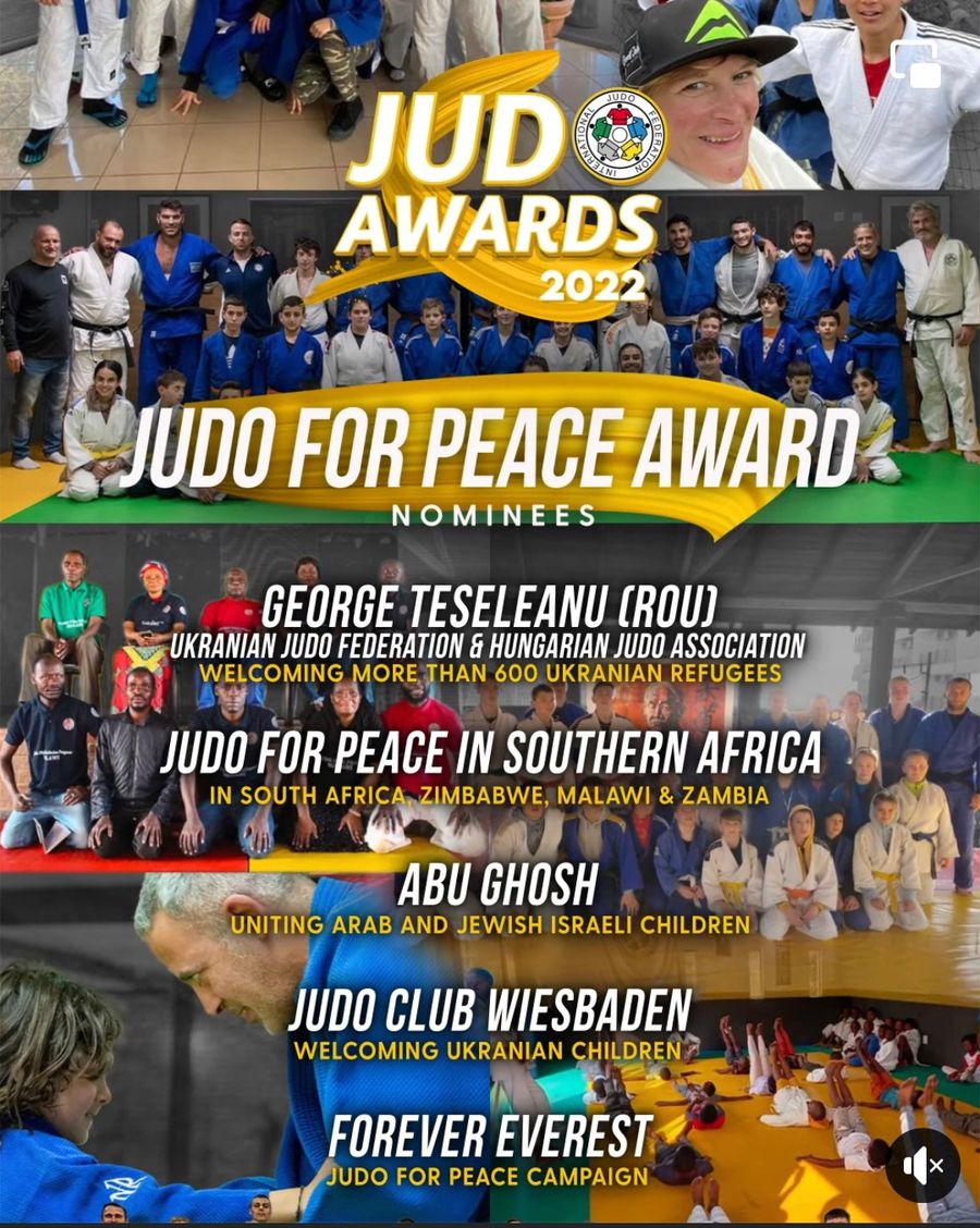 Un constănțean a fost propus la Premiul pentru Pace în judo