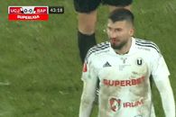 „Accidentat” de arbitru » „Centralul” l-a însângerat pe jucătorul din Superligă