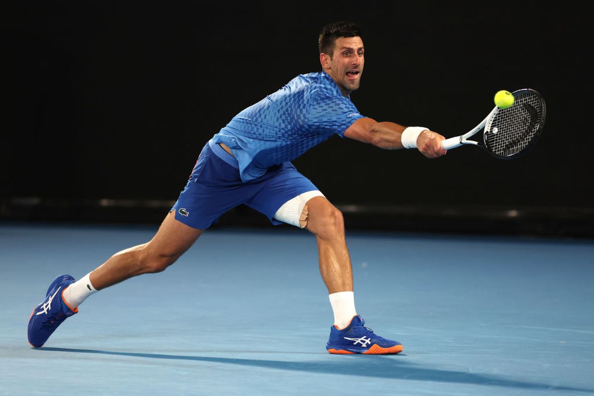 Novak Djokovic, antrenament cu Tommy Paul înainte de finala Australian Open 2023