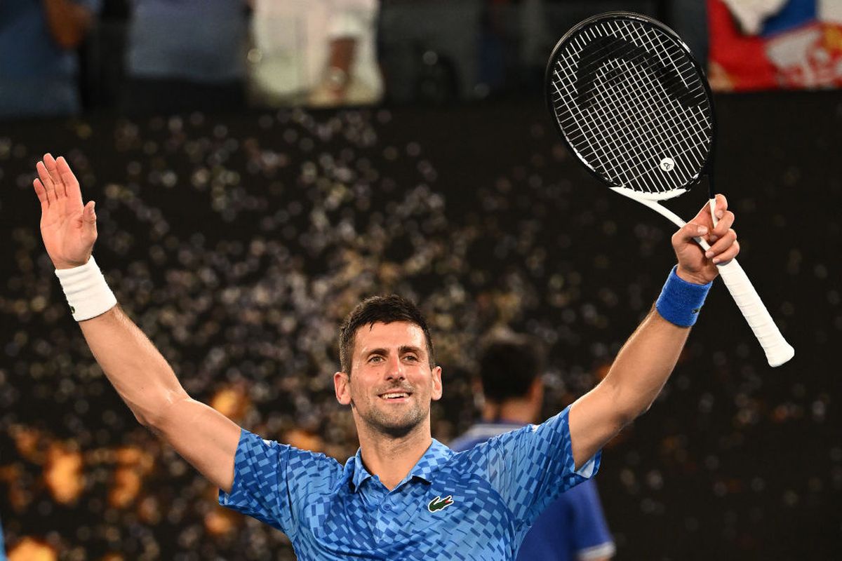 Novak Djokovic, antrenament cu Tommy Paul înainte de finala Australian Open 2023