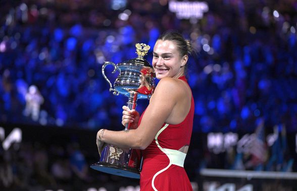 Reacția Arynei Sabalenka după succesul categoric din finala Australian Open: „Cred că o să încep să plâng”